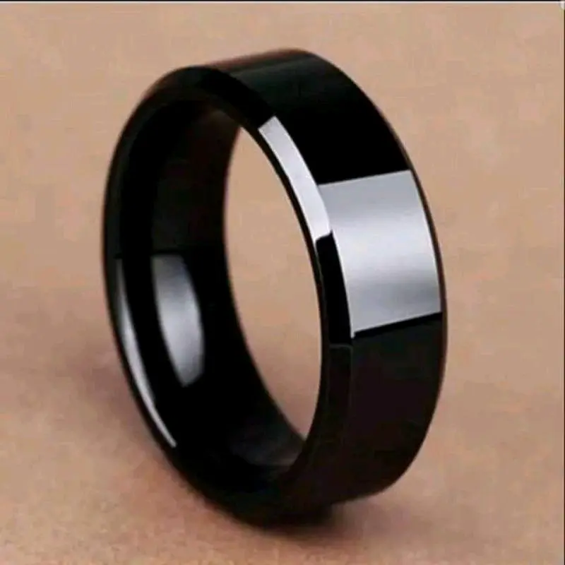 cincin titanium terlaris motif tercantik warna  Emas Putih Rings Elegan 3