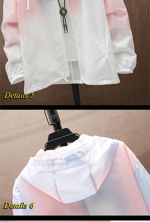Product Introduction of Man Fashion Spring Summer Sun Protection Clothing Long Sleeve Hoodies Couple Students Soft Leisure Zip-up Coat Sweatshirts Top byther  reflective  jacket 24