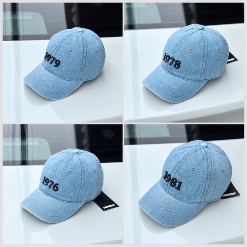 Mũ lưỡi trai jean cao cấp thêu năm sinh 197x,198x,199x,200x, Nón kế korea hot 2025 , hat cap hot trend , free size