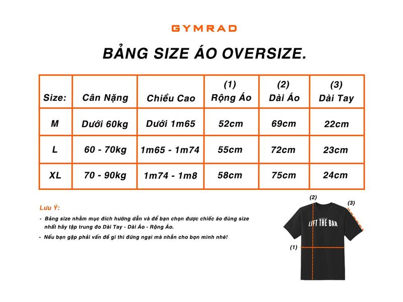 Áo Tập Gym Oversize Lift The Bar - Màu Navy, Cotton 7