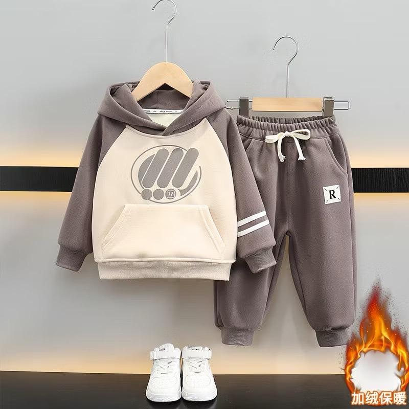 Set bộ nỉ mũ hoodie túi bụng dành cho bé trai. Size 10-40kg. Chất liệu nỉ bông tàu ấm áp ( PHOM NHỎ) đồ bộ 0