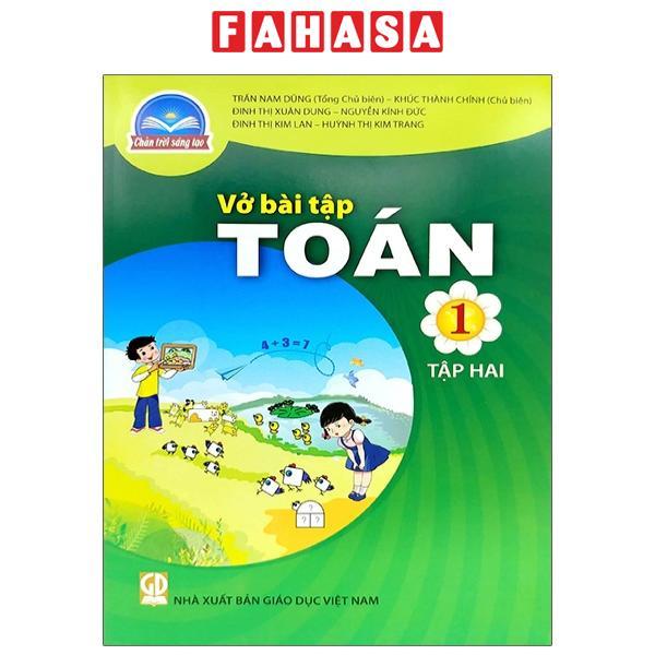 Sách - Vở Bài Tập Toán 1 - Tập 2 (Chân Trời Sáng Tạo) (Chuẩn)