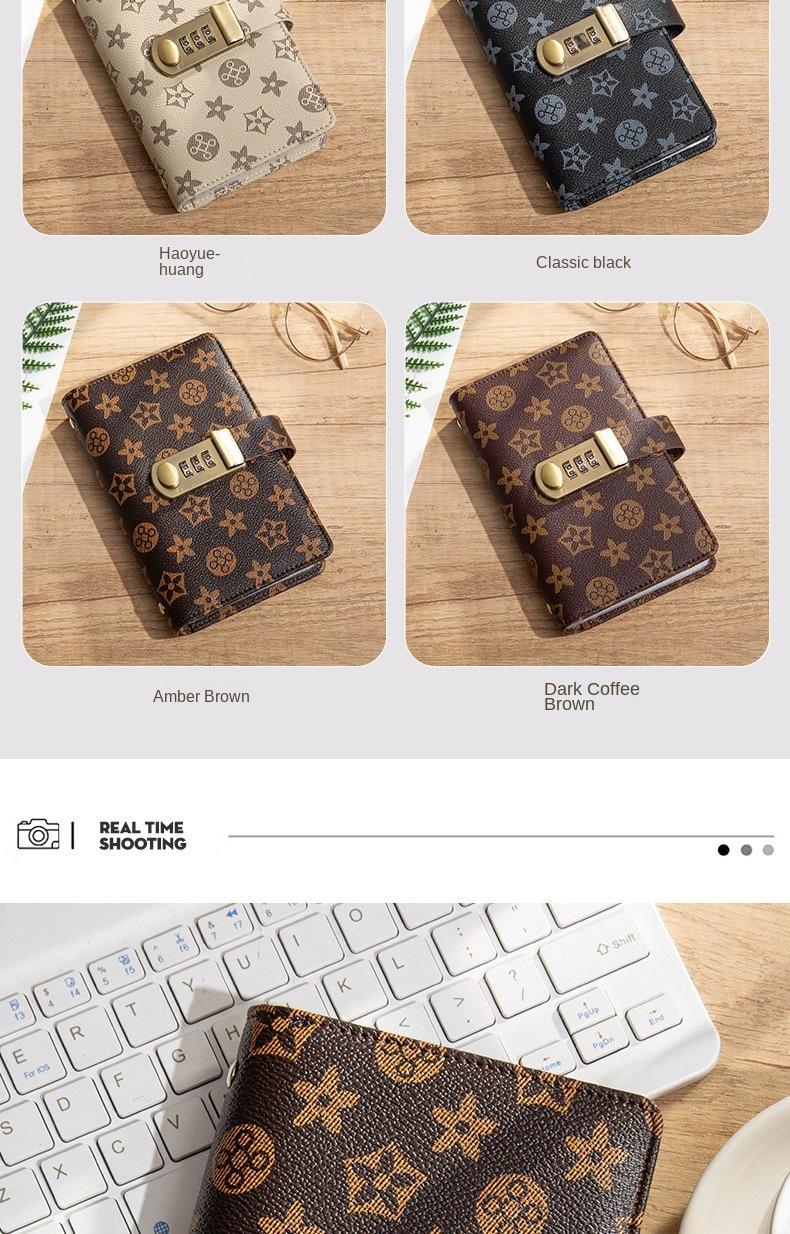 Product Introduction of Minimally designed savings book, lockable notebook, password book for saving money, password privacy book, lockable savings book, family savings book 11