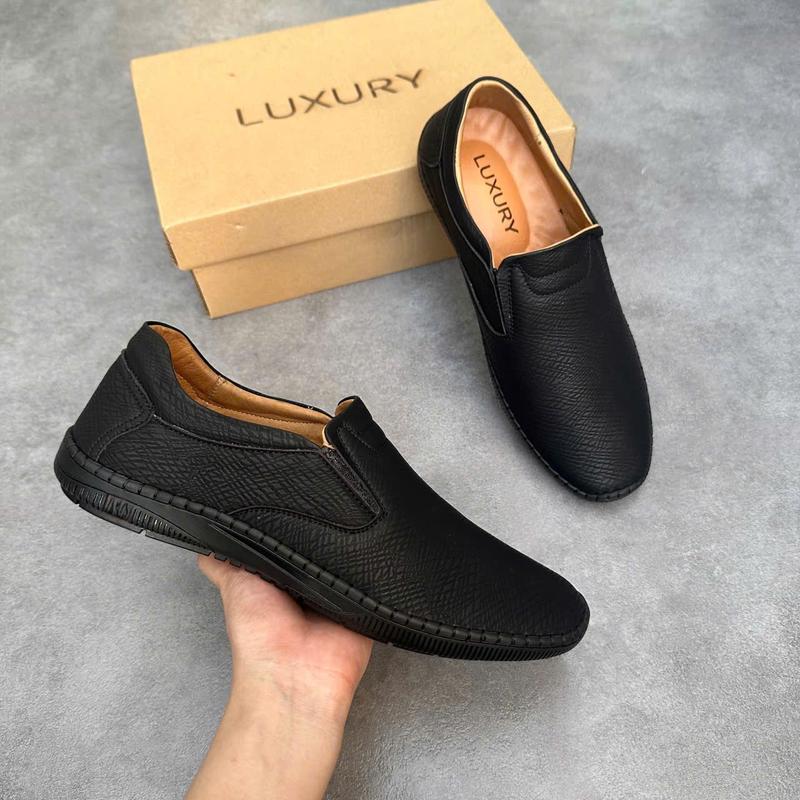 Giày Lười Nam - Khâu Dấu Chỉ Giày lười nam Giày Da Nam Cao Cấp Da Chống Nhăn Chầy Xước. Đế Cao Su Siều Mềm Dẻo Êm