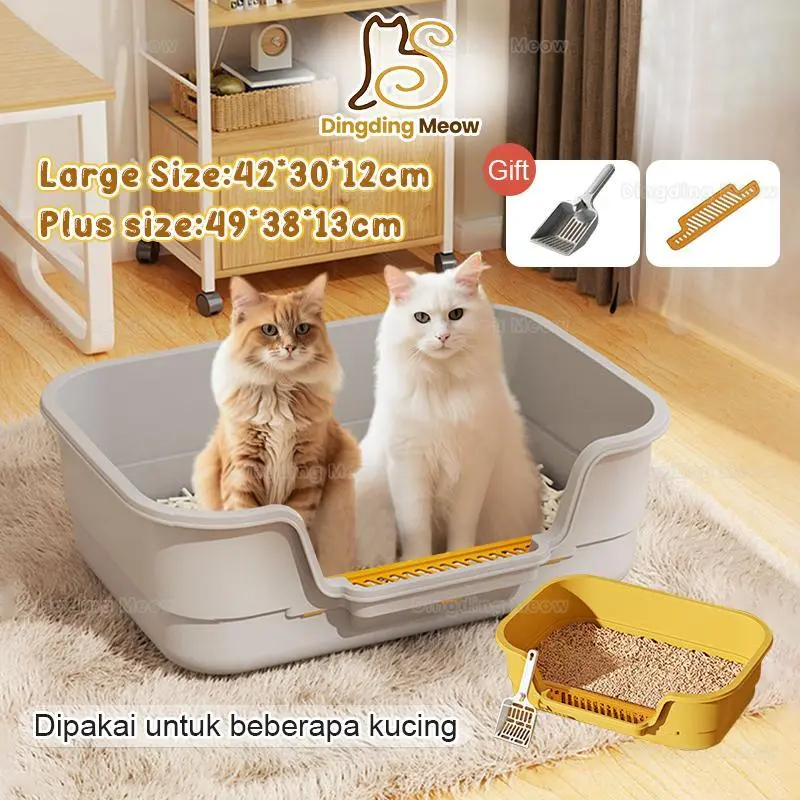 Big Size Pet Litter Box Ekstra Besar 50CM Bak Pup Kucing Jumbo