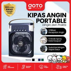Goto [COD] Travia Air Cooler Fan Kipas AC Mini Portable Pendingin Ruangan