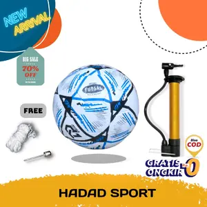 BOLA FUTSAL | BOLA KAKI TERMURAH PILDUN SIZE 4 BONUS ALAT POMPA (Nipel dan jaring) ball outdoor