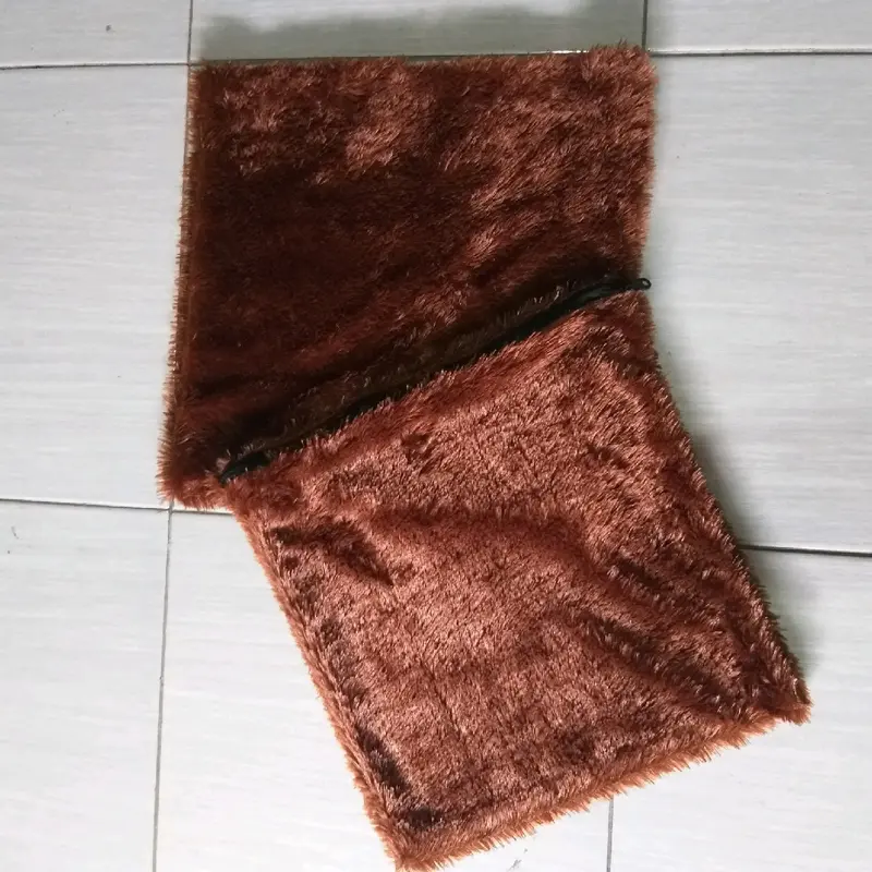 Sarung bantal sofa  SARUNG BANTAL KURSI BULU RASFUR kain resleting 40x40cm 6