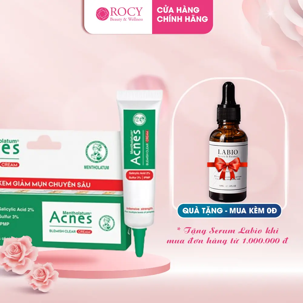 Kem chấm mụn chuyên sâu Acnes Blemish Clear Cream 10g