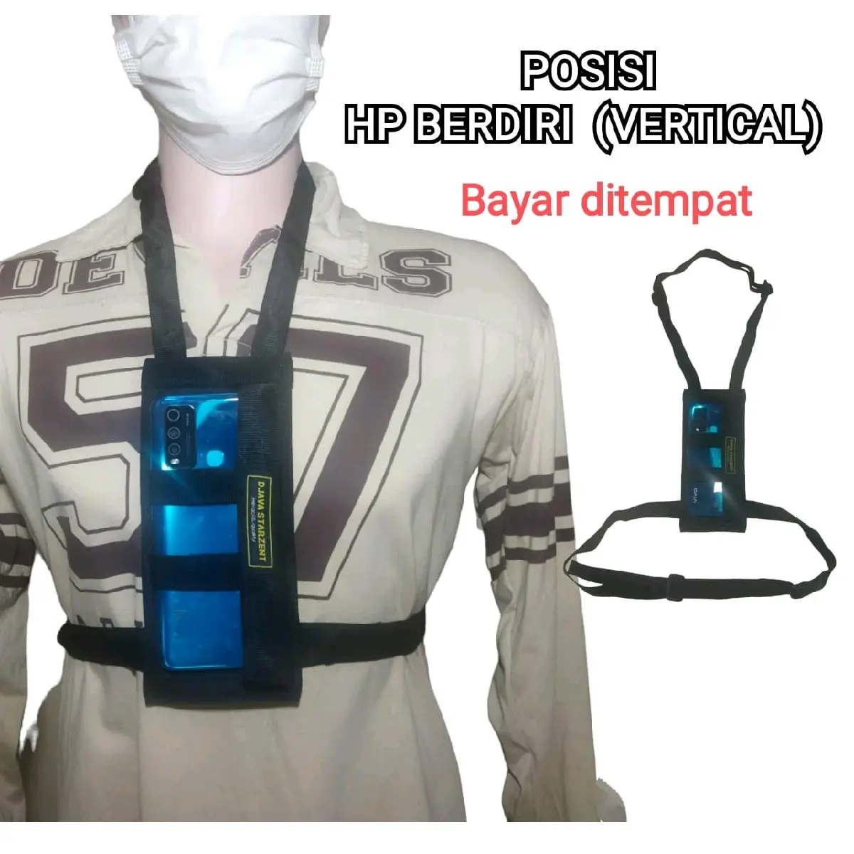 Holder Hp Kamera Aksi Vertical
