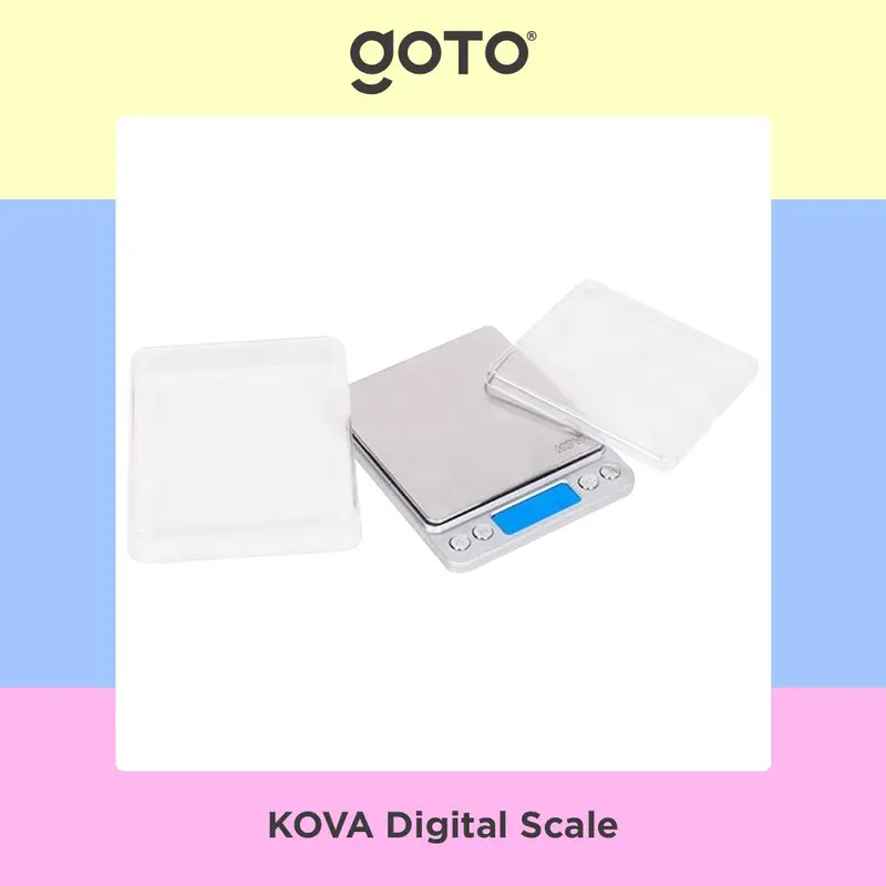 Kova [COD] I-2000 Timbangan Digital Bumbu Dapur Kopi Emas Scale 0.1 Gram 0