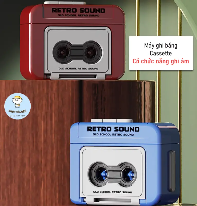 Móc Khóa Máy Cassette Cổ Điển Có Ghi Âm - Quà Lưu Niệm Cho Nữ - Women móc  khoá  vô  tri  độc  lạ móc  khóa  capybara  mini 0