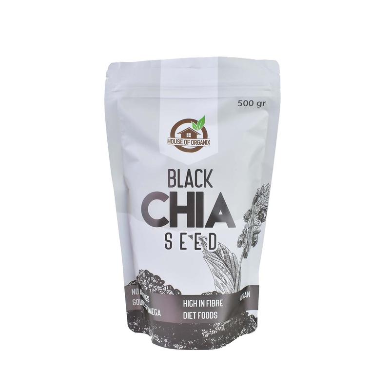 Organic Black Chia Seeds 500 Gr 2