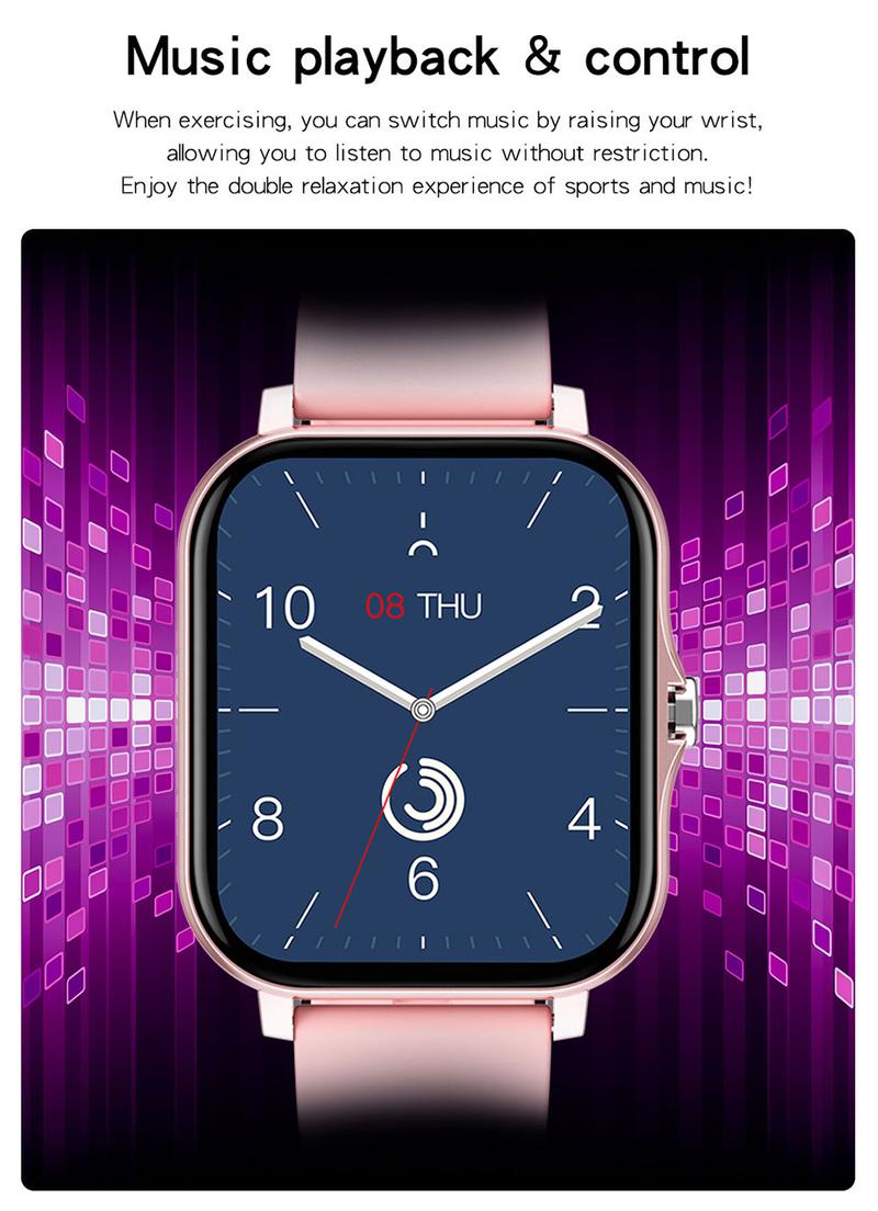 Product Introduction of Y13 Smart Watch Sports Bracelet Bluetooth Call Step Count Heart Rate Touch Screen H13 Smart Bracelet Device Wearable 9