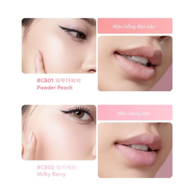 [LIVESTREAM] Combo 2 Cây Cat's Lab Blur Lip Velvet Chất Lì Mềm Mịn và Dễ Tán 25.5g 4