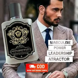 TERLARIS NO 1 parfume AURA GENTLEMAN RULES Edp 35 ML _ parfum pembuka aura Terlaris Laki-laki Perfume Pria Wangi