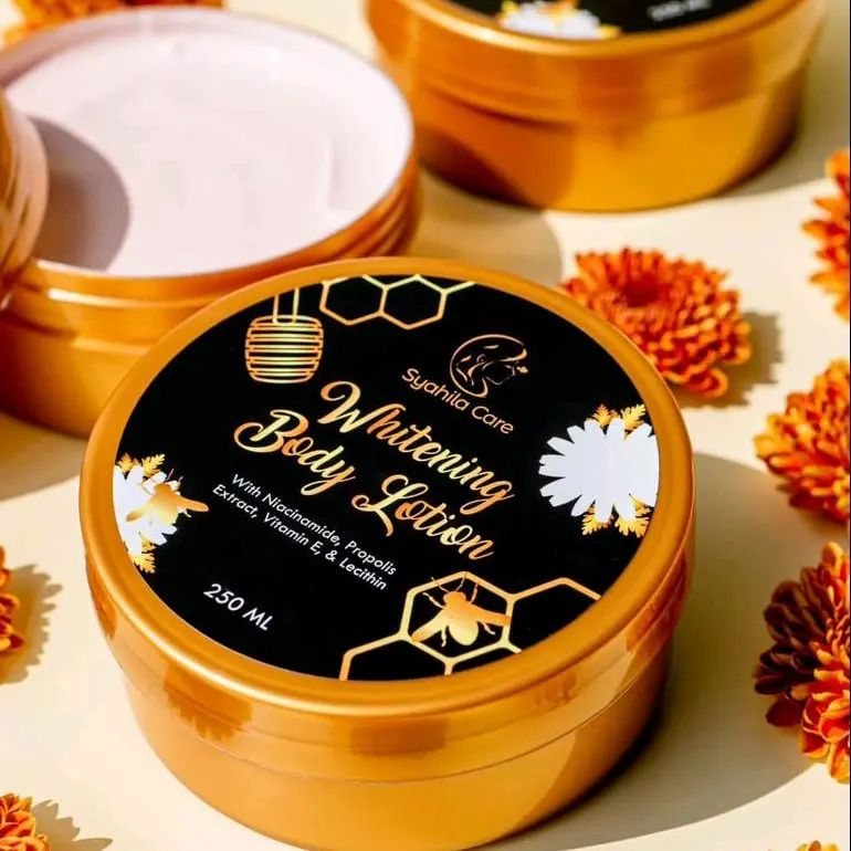 Body lotion syahillacare 250ml+Body serum syahillacare