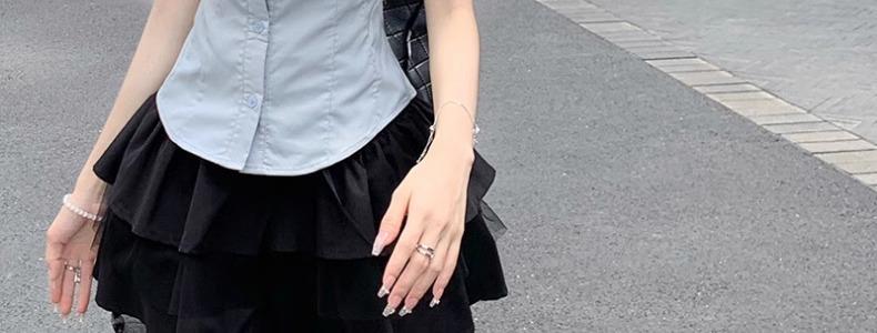 Product Introduction of Fashion Women's Clothingfashion Women's Clothingjk Shirt Original Genuine Preppy Style Uniform Suit Pleated Skirt Organ Pleated Shirt Short Sleeve Waist-Controlled White Shirt Comfort Cotton Womenswear Blouses Customized Evening Fabric Gorgeous 24