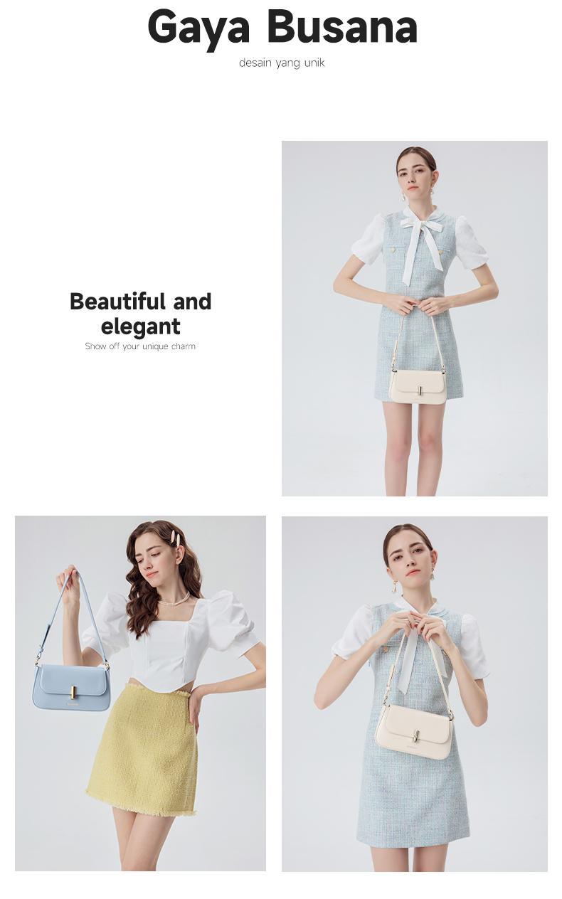 Product Introduction of MOSSDOOM Tas Selempang Wanita Balerie Bag Nyaman dan Praktis Tas Bahu Ketiak 27