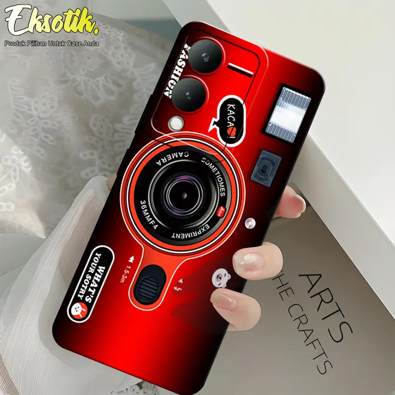 Case Viv* Y17s - Eksotik.id - Casing Viv* Y17s - Softcase Bahan Lentur - Aksesori Ponsel - PelindungHp - Silikon - CoverHp - MikaHp - Kesing - TPU - Case Terbaru 1
