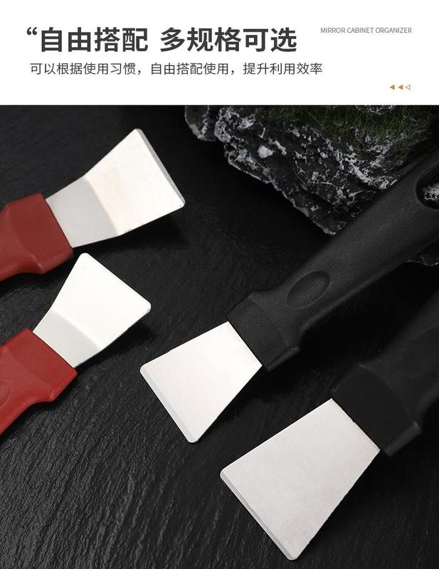 Product Introduction of Stainless Steel Ice Remover Tool Kitchen Clean Gadget Portable Useful Fridge Tools Defrosting Shovel Freezer Ice Scraper Shovel Utensils 10