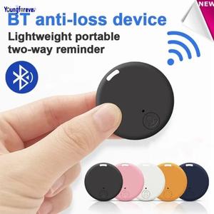 Mini GPS Tracker Mobile Bluetooth Wireless Locator Simple Pet Key Tracking Finder Kid Bag Wallet Anti-lost Electronic Locator Accessories Android Phone Button Device Gadget Map
