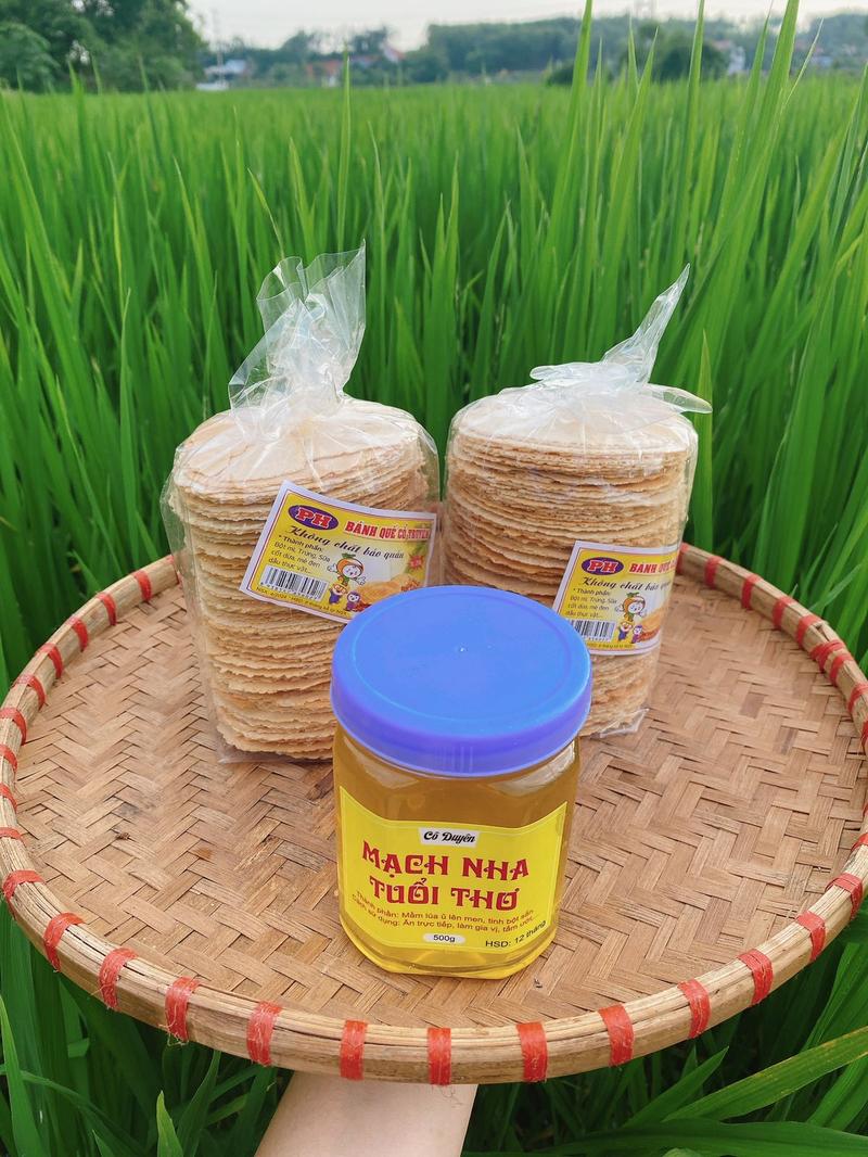 Product Introduction of 2 túi bánh quế 1  hộp mạch nha 1