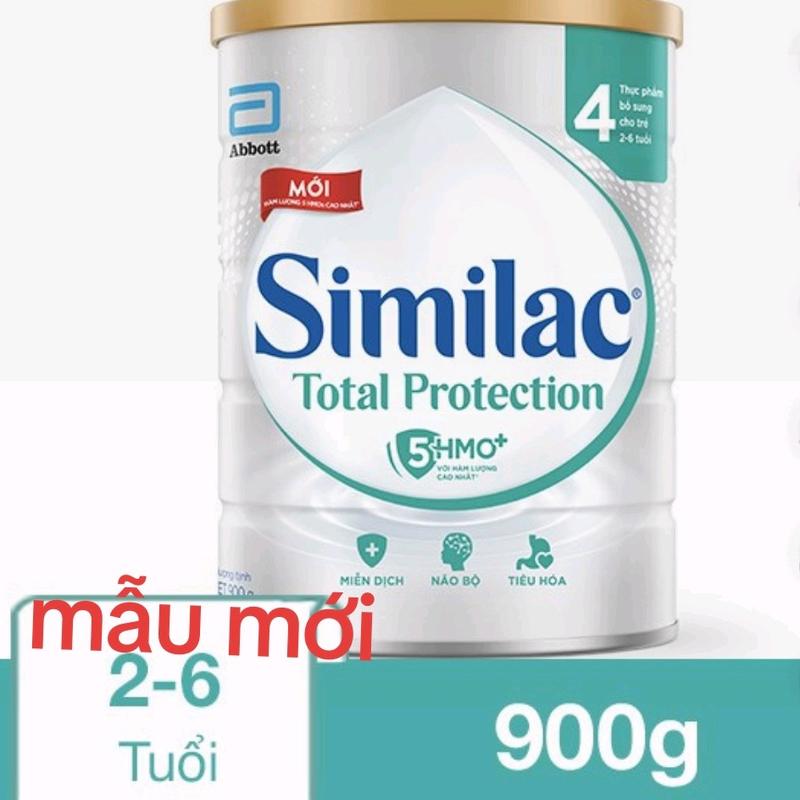- Box Similac Total Protection - Lon màu xanh Mẫu mới - Đủ 4 số Đựng Sữa Bột