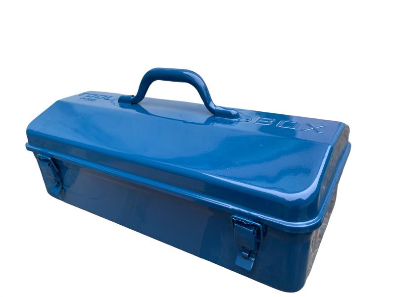 Thùng đựng công cụ đồ nghề sắt xanh 19 inch Y-480 43x19x14cm