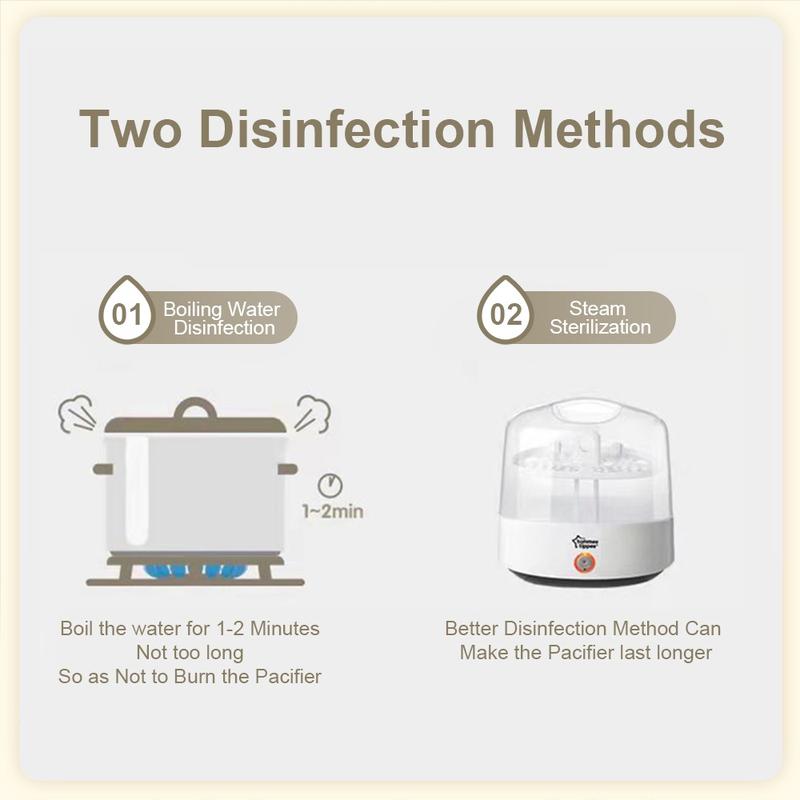 จุกนมหลอก Tommee Tippee เปลี่ยน, สำหรับขวดนม Tommee Tippee, 6 ซม., เหมาะสำหรับขวดนมเด็ก, การออกแบบคอกว้าง, ป้องกันหมอก, ทำจากซิลิโคน, เหมาะสำหรับ Basi Pooh เด็กหญิง เด็กผู้ชาย 6
