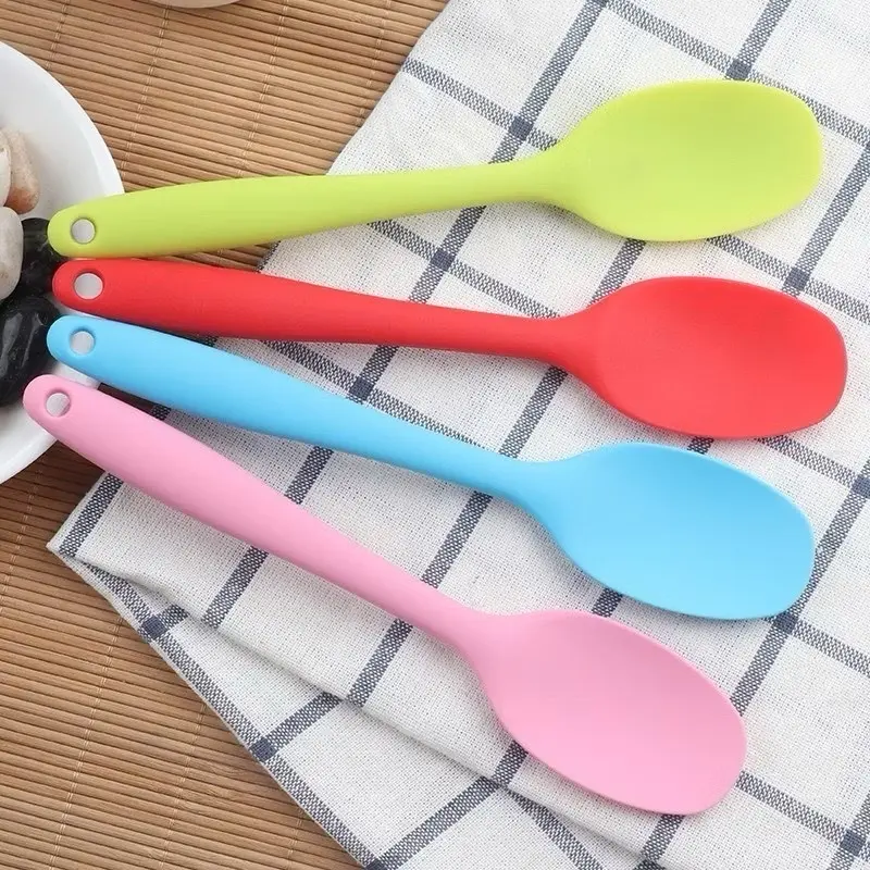 Thìa khuấy bột,làm bánh,nấu cháo silicon tiện lợi