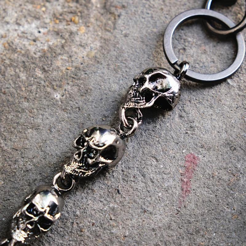 Product Introduction of 59cm Metal Pants Chain Big Ghost Head Dark Hip-hop Personality Trend Waist Chain Versatile For Men And Women 28