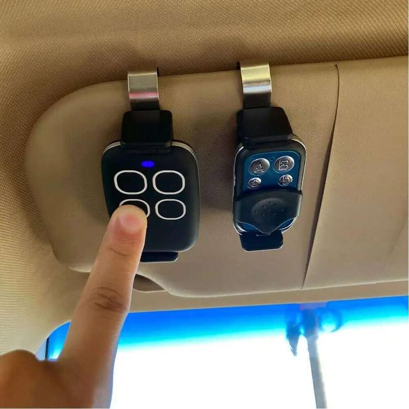 Product Introduction of Sun Visor Clip Holder Gate Remote for Garage Door Control Keychain Universal Car Interior Accessories 19