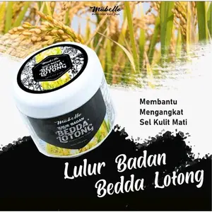 Mabello Beda Lotong Original 300gr / Lulur Mabello