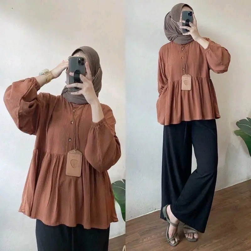 Raisa blouse krinkle Airflow premium