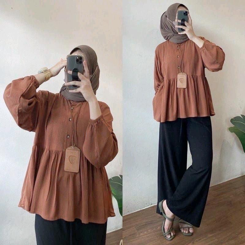 Raisa blouse krinkle Airflow premium 0