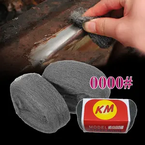 Steelwool 0000# Alat Kebersihan Marmer/Granit/Kaca/Fotografi Steel Wool Atau Wol Baja Terbuat