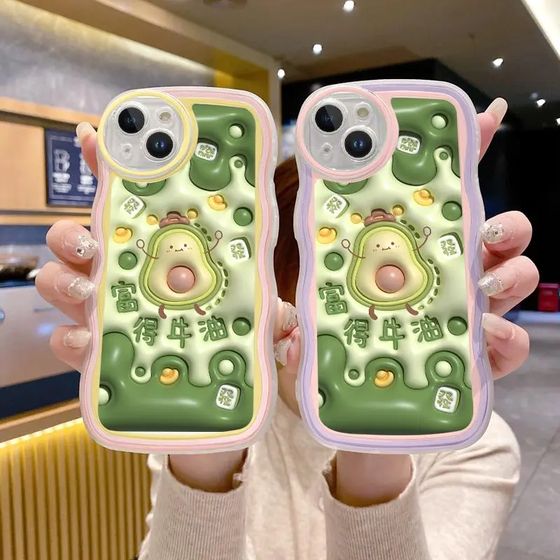 Casing Untuk OPPO A7 A7n A71 2017 2018 A72 A74 4G A74 5G A76 A77 4G A77s A78 4G A78 5G A79 5G A7x A8 A83 Silikon Pelindung Lensa Kamera Buah-buahan Bengkak Buah Soft Case Murah Ponsel Silicone 1