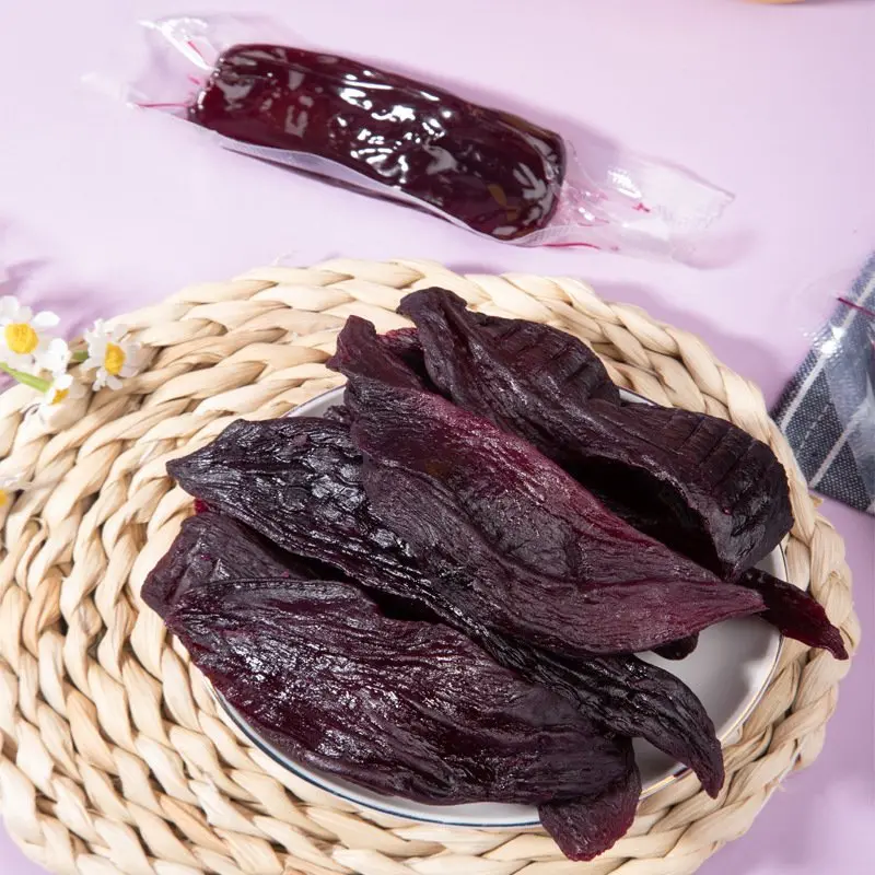 Khoai Lang Tím Sấy Dẻo Nguyên Củ Snack Food  Thức Ăn Vặt 7