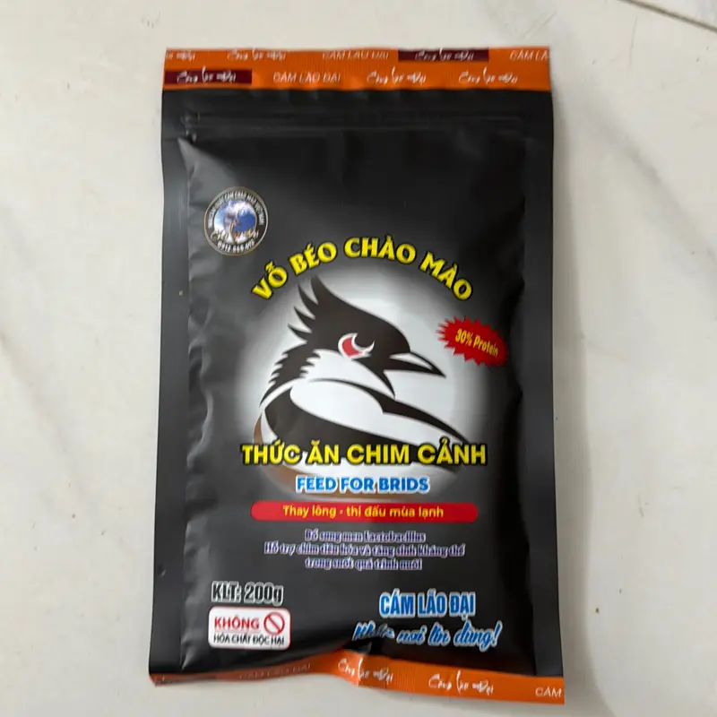 3 Gói Cám Thức Ăn Cho Chim Chào Mào Vỗ Béo Lão Đại Thay Lông Và Thi Đấu Thương Hiệu Lão Đại 5