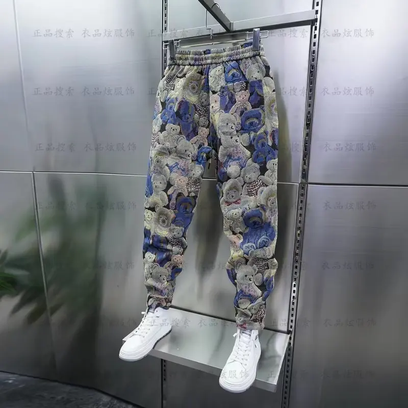 Quần dài jogger gấm gấu teddy Sport 3