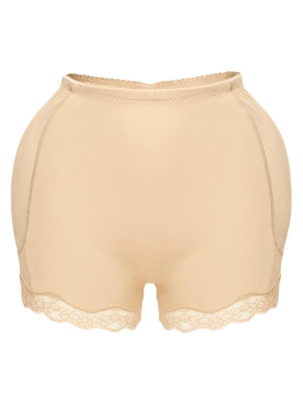 Women's Solid Padded Shapewear Shorts, Comfort High Waist Tummy Control Shapewear Shorts, Seamless Body Shaper Shorts for Daily Wear, Women's Shapewear Clothing for All Seasons, Womenswear Underwear 2
