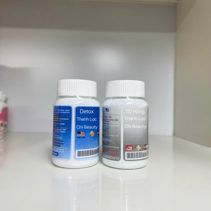 VIÊN UỐNG DETOX 7D THÁI LAN- Hỗ Trợ Thanh Lọc Detox - Chi Beauty
