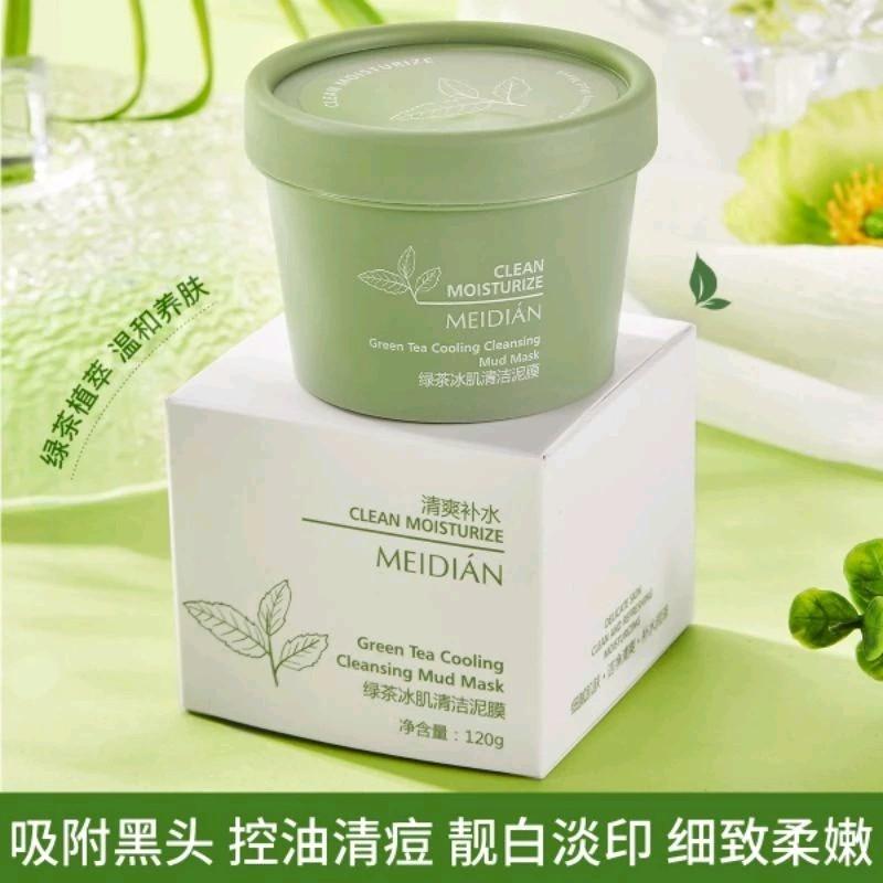MASKER LUMPUR GREEN TEA / MUD MASK GREENTEA 0