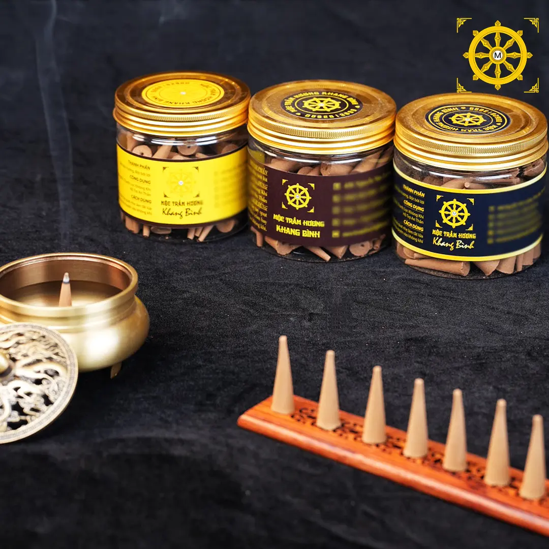 Nụ Búp Trầm Hương 70 Nụ - mùi thơm dịu nhẹ, phù hợp xông nhà, cửa hàng phòng khách, Thanh Lọc Không Khí - Mộc Trầm Hương Khang Bình