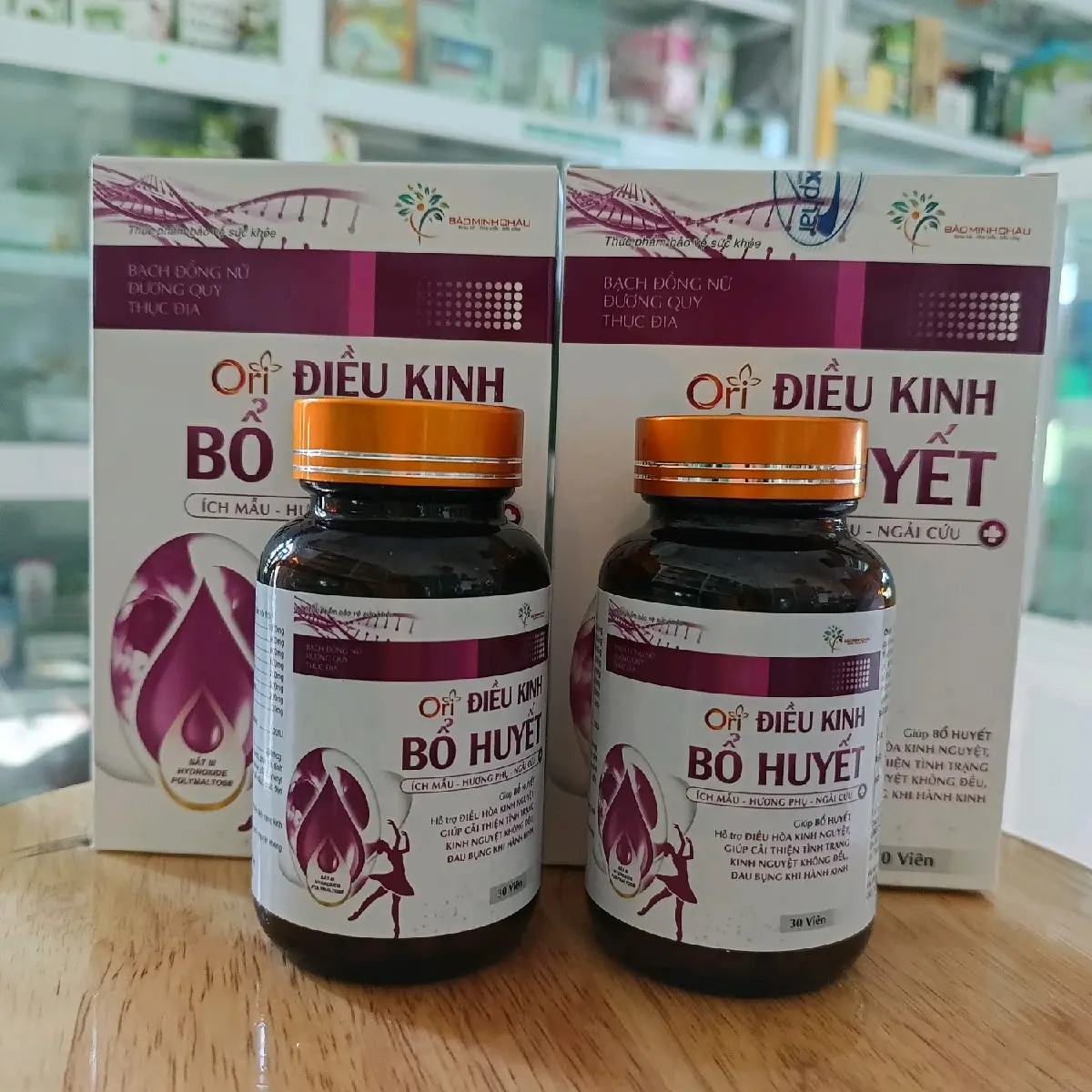 Combo 2 Lọ Điều Kinh Bổ Huyết Ori