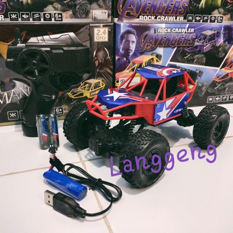 Product Introduction of [Ninetoys]RC off-road Avangers 2.4ghz skala 1:120 bisa main bareng mobil remot 2wd bonus baterai remote 3