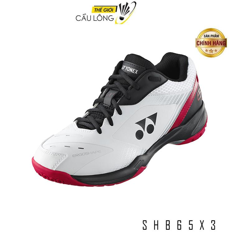 Giày cầu lông Yonex SHB 65X3 Đỏ trắng Sneaker Sport Bi