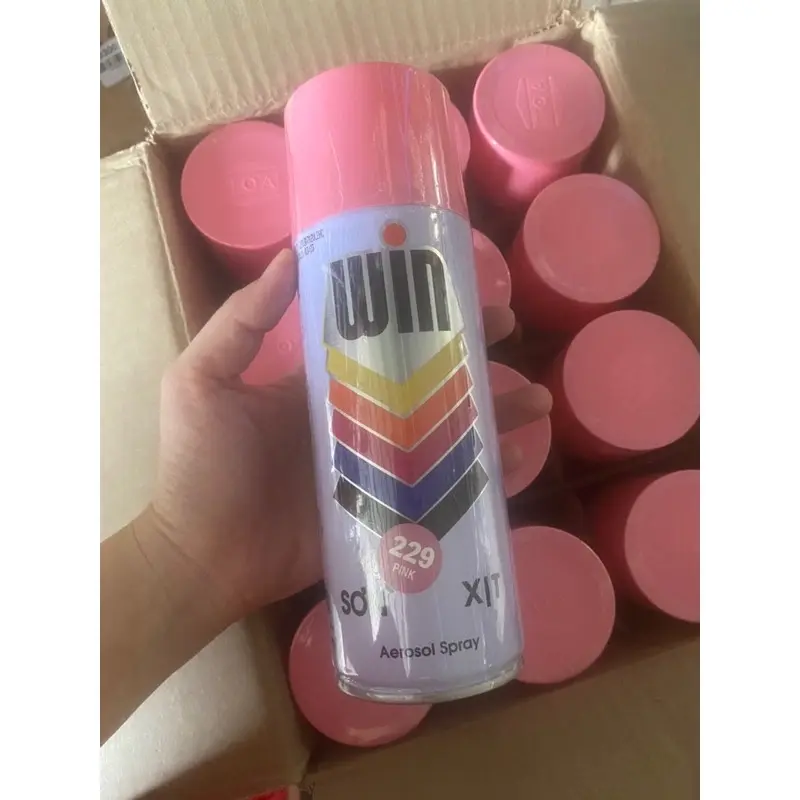 chuyên sơn xịt màu hồng phấn,  nhanh khô, lên màu đẹp
