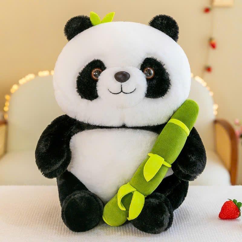 Gấu Bông Gấu Trúc Panda Ôm Tre Đáng Yêu Chất Lông Tuyết Mềm Mịn Cao Cấp - Toy, Đồ Chơi Phát Nhạc 2